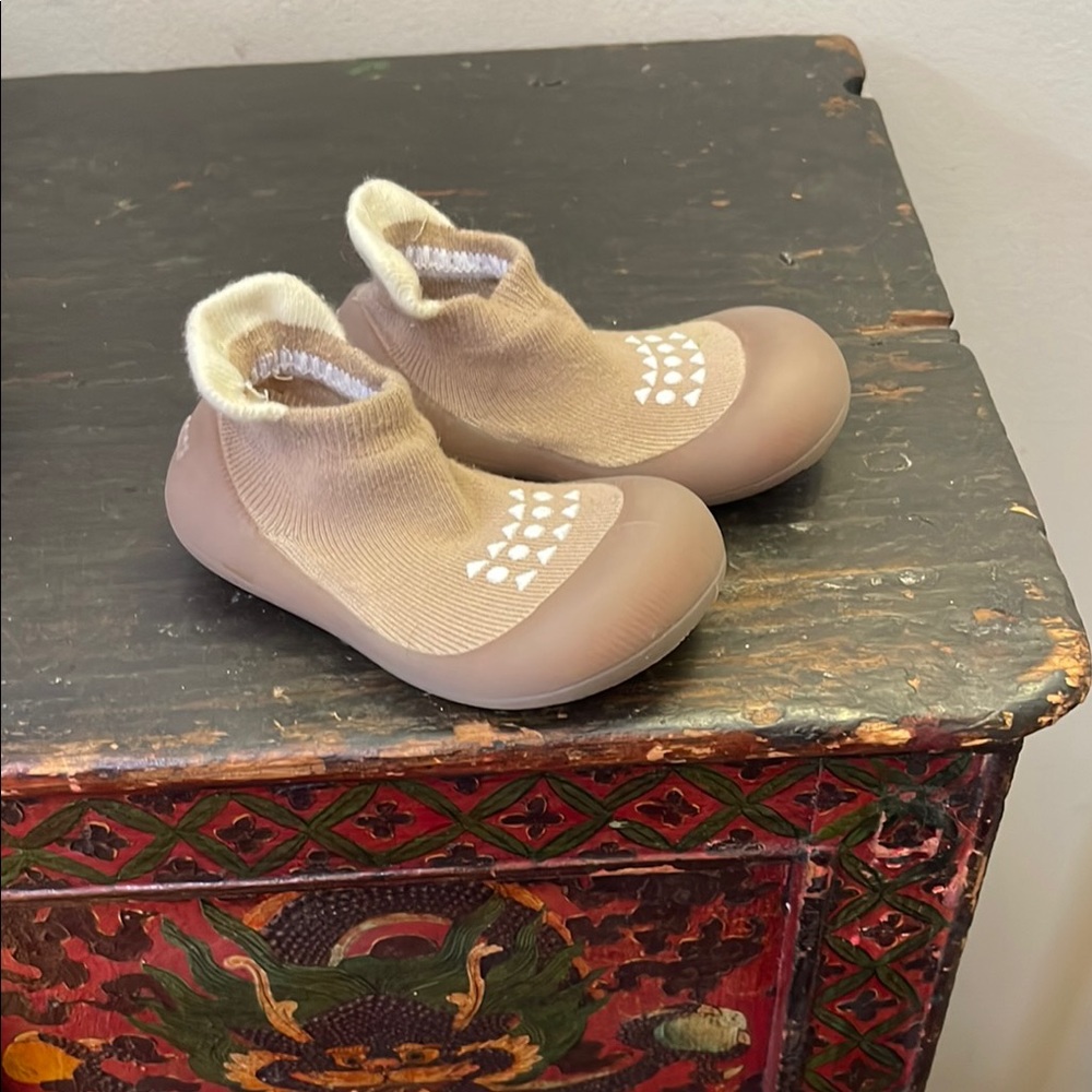 Amazon Tan Baby Walker Shoes Soft Flexible Design
